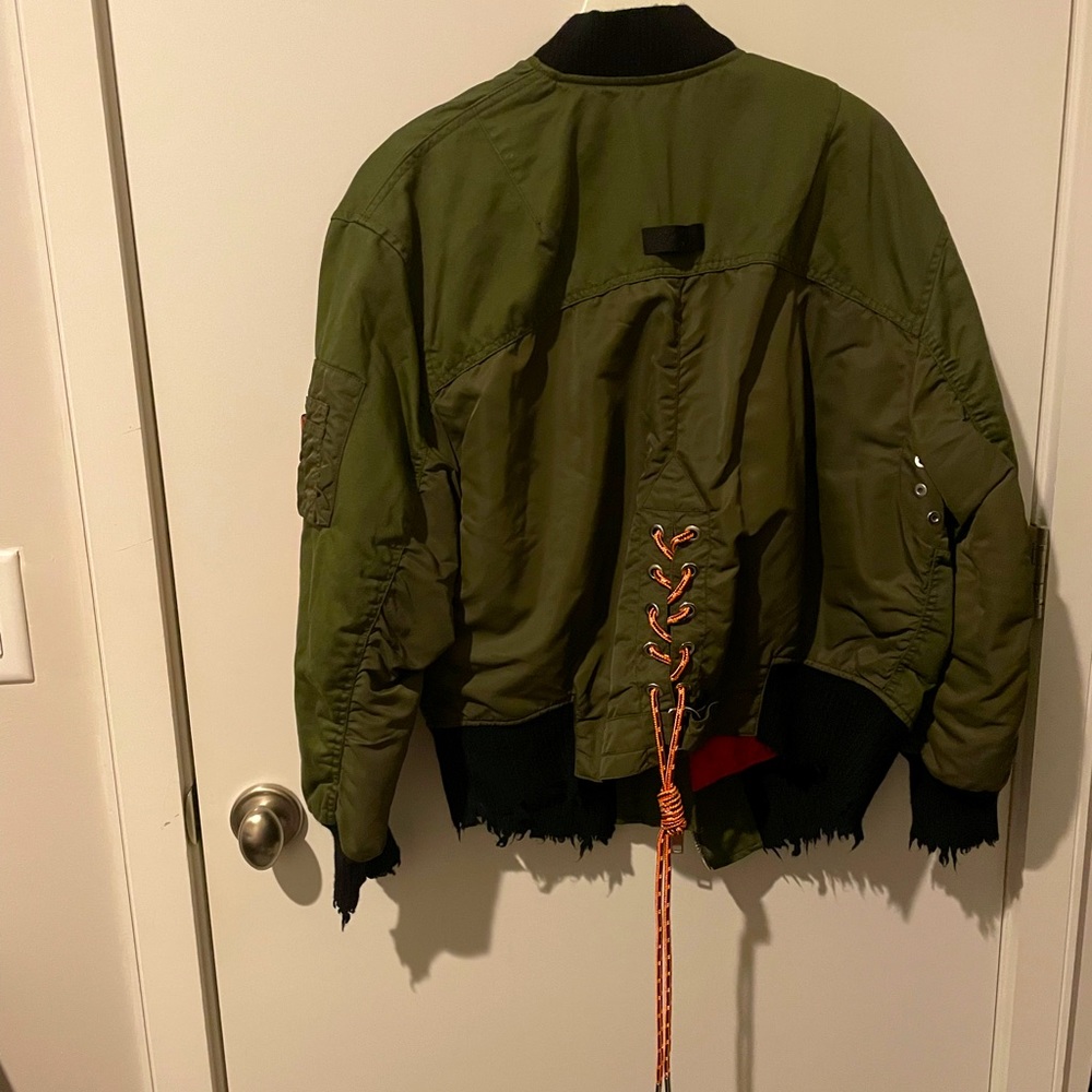 Diesel Distressed Bomber Jacket